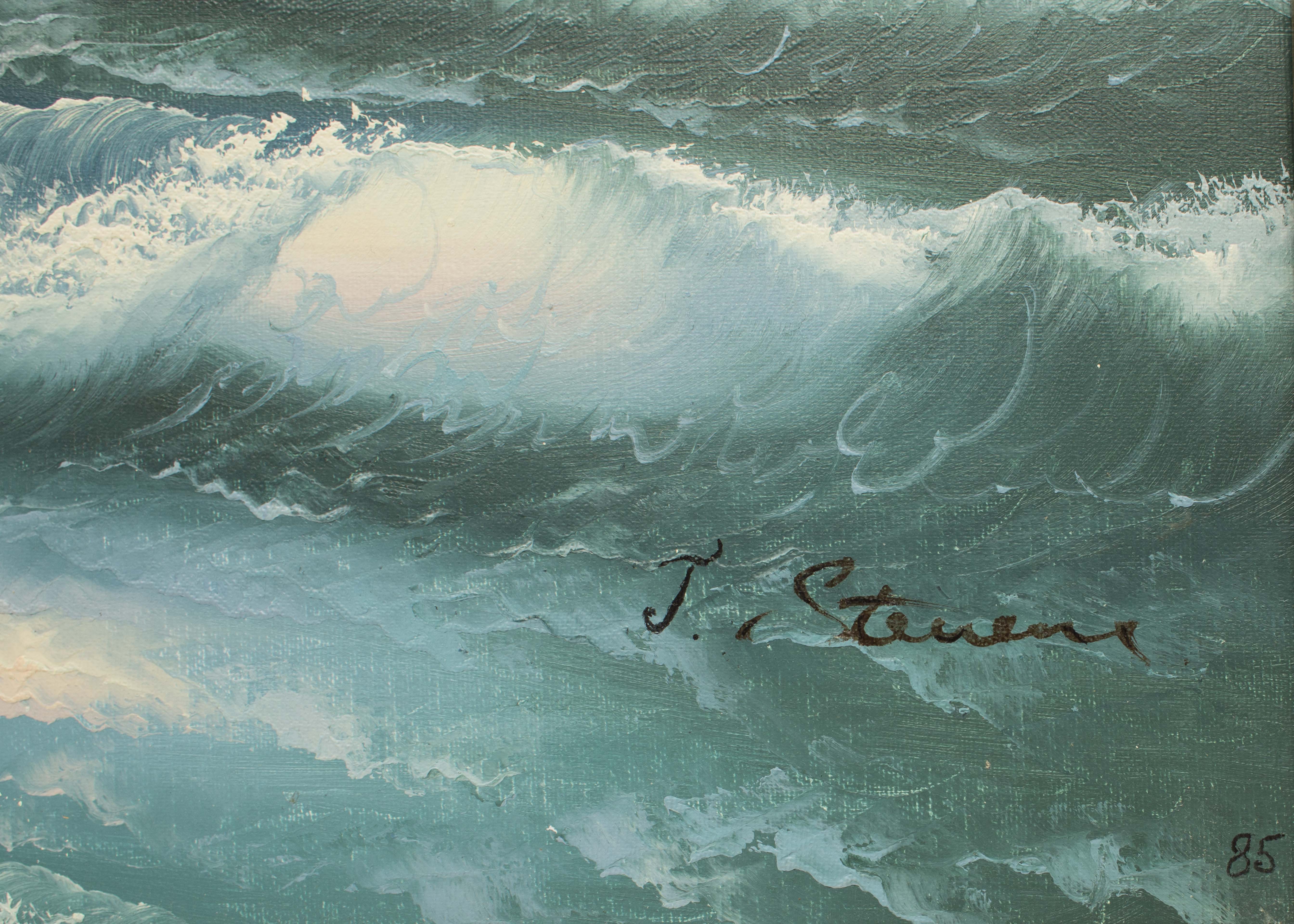 Original Signed Oil Painting by J. Stevens