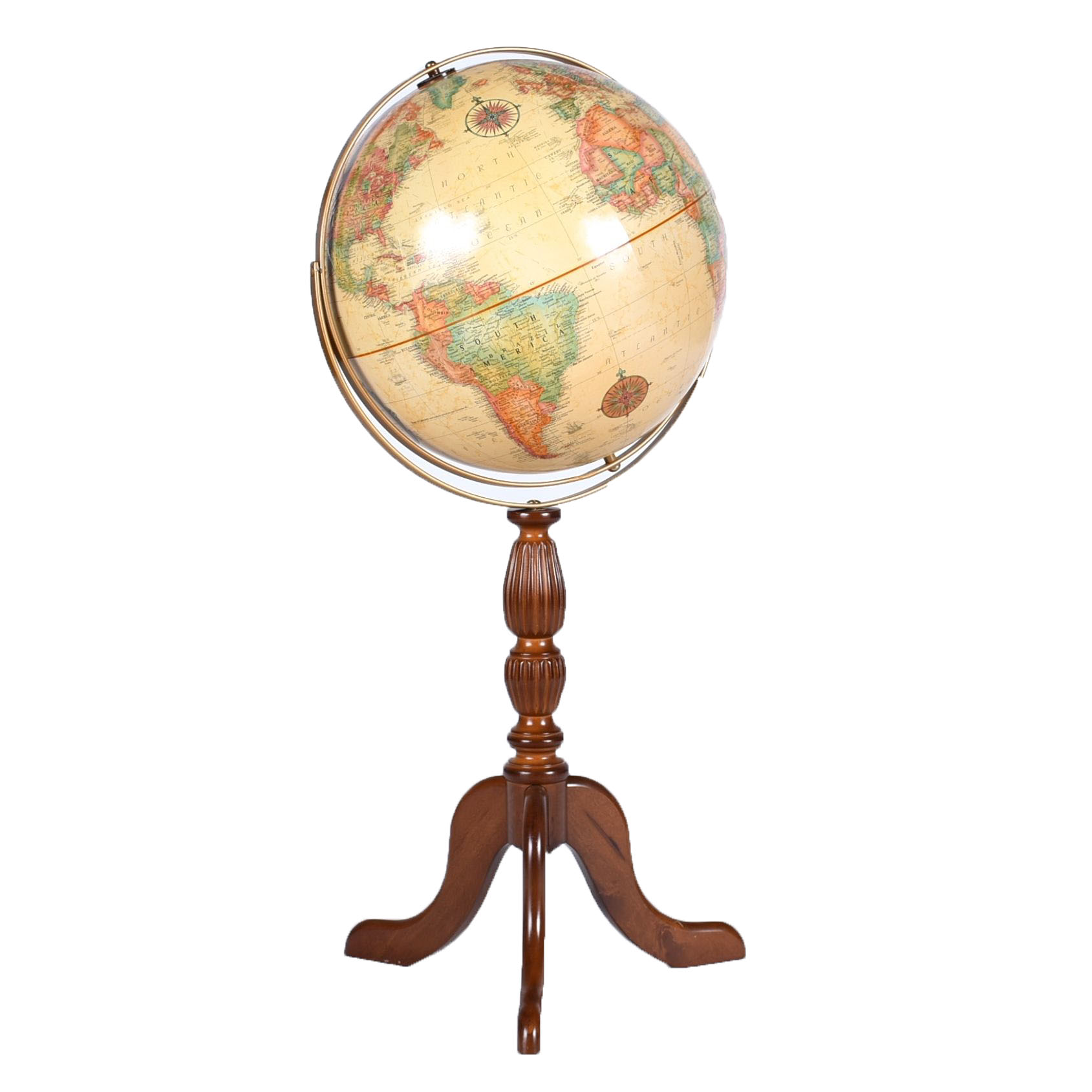 Replogle 16" Globe On Wooden Stand