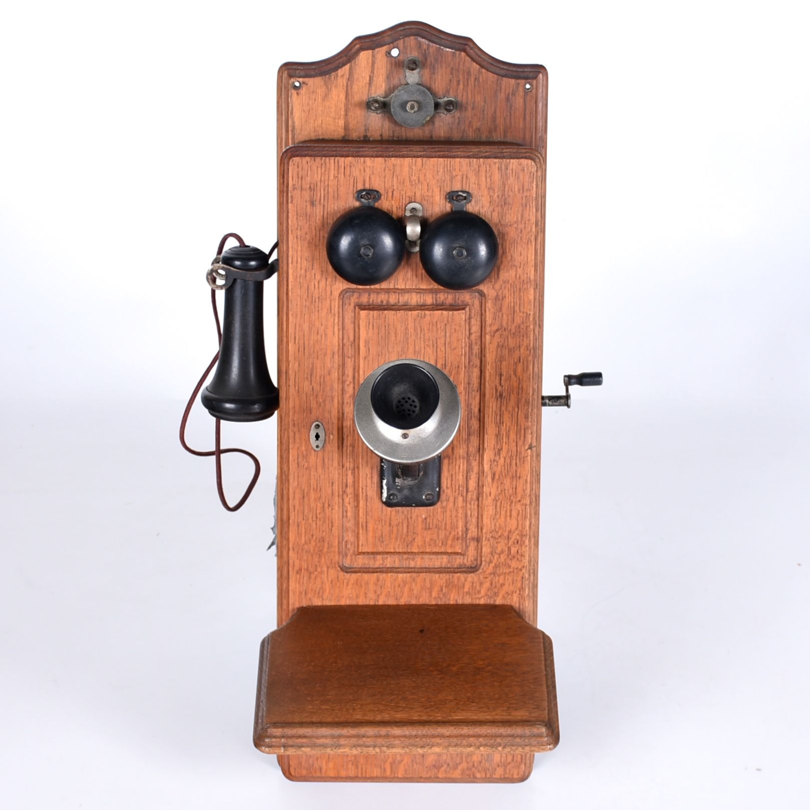 Antique Swedish American Telco Wall Mounted Phone