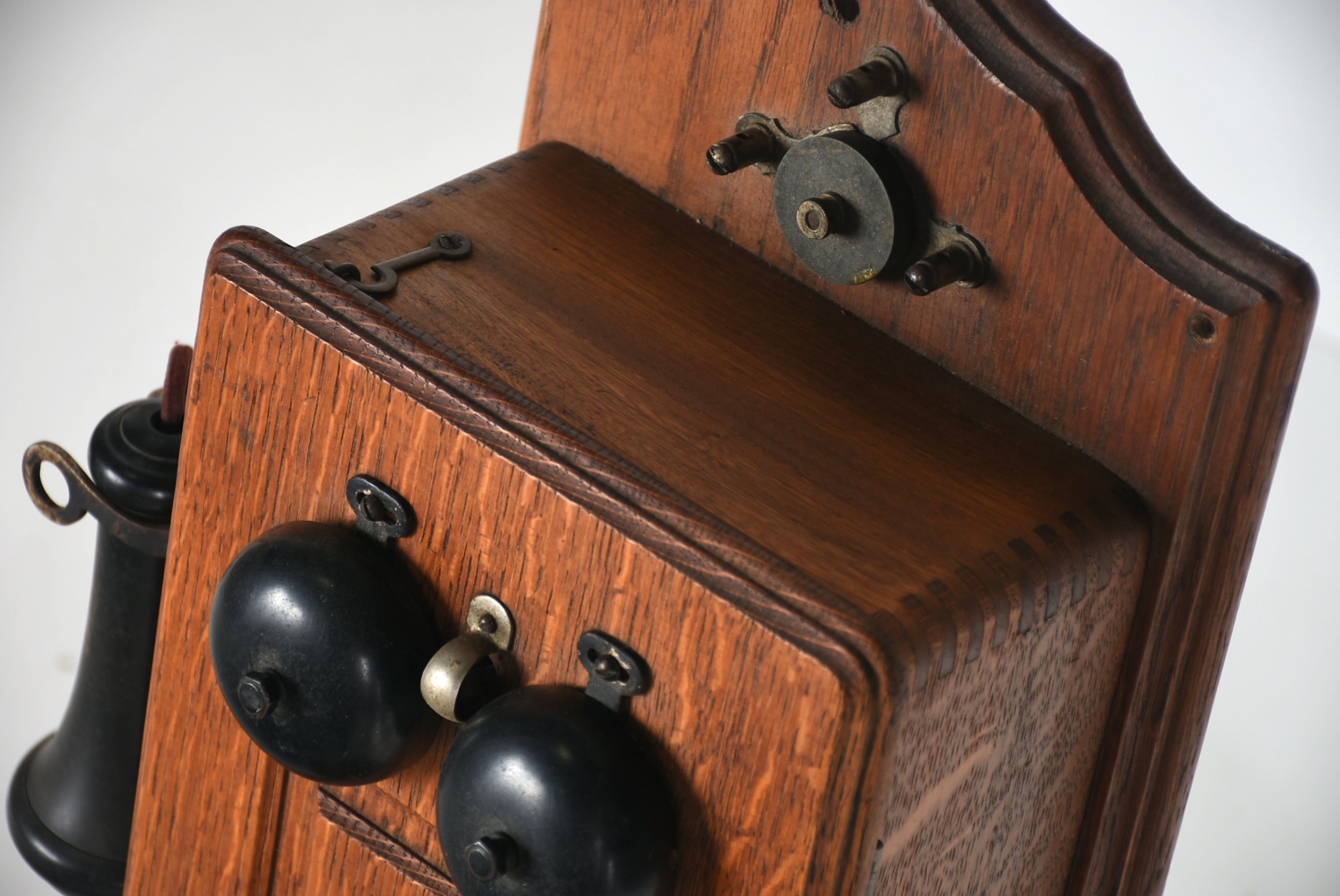 Antique Swedish American Telco Wall Mounted Phone