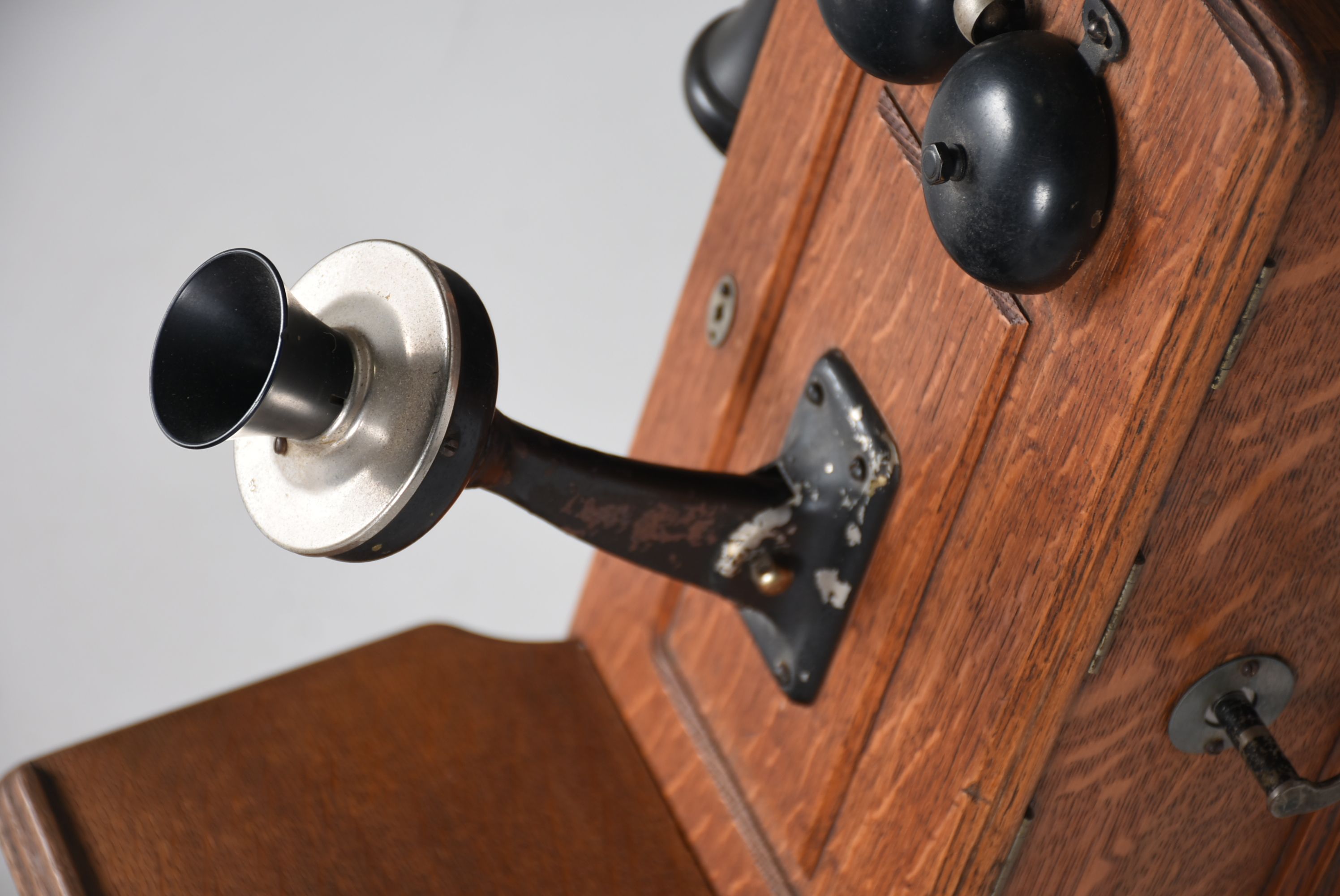 Antique Swedish American Telco Wall Mounted Phone