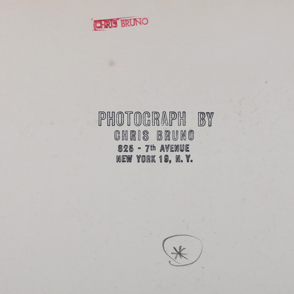 Portrait Photographs Circa 1960 by Chris Bruno