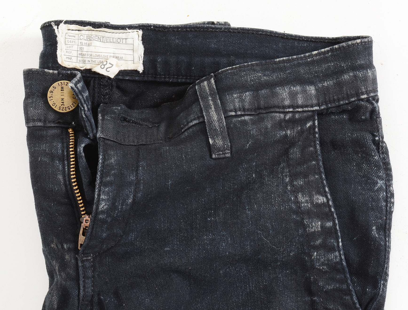 Three Pairs of Denim Pants Including Current/Elliot