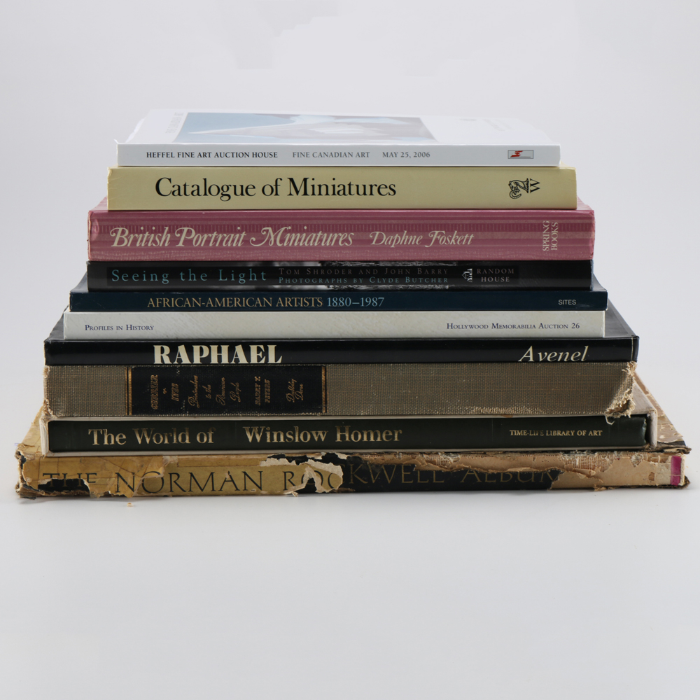 Collection of Art Reference Books