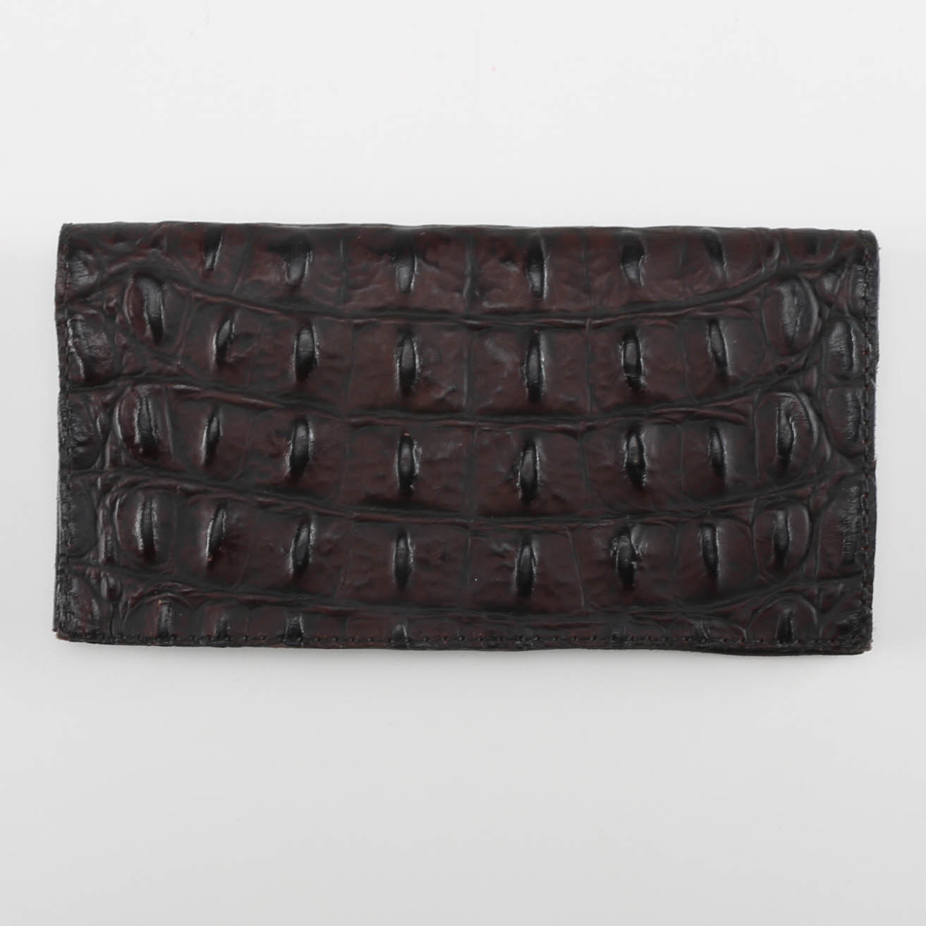 Faux Crocodile Checkbook Cover