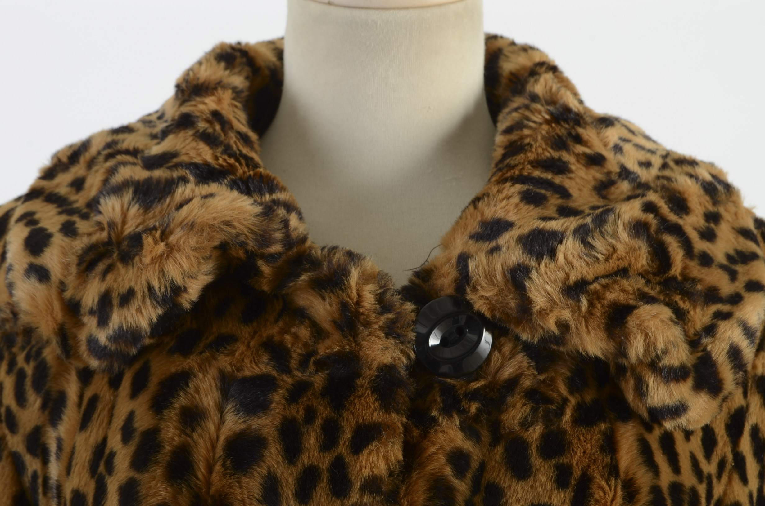 Gallery Faux Animal Fur Coat