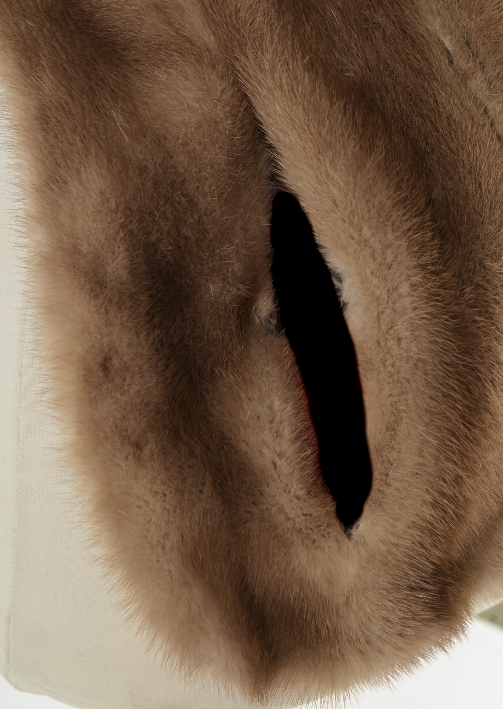 1950s Vintage Shillito's Pastel Mink Fur Stole