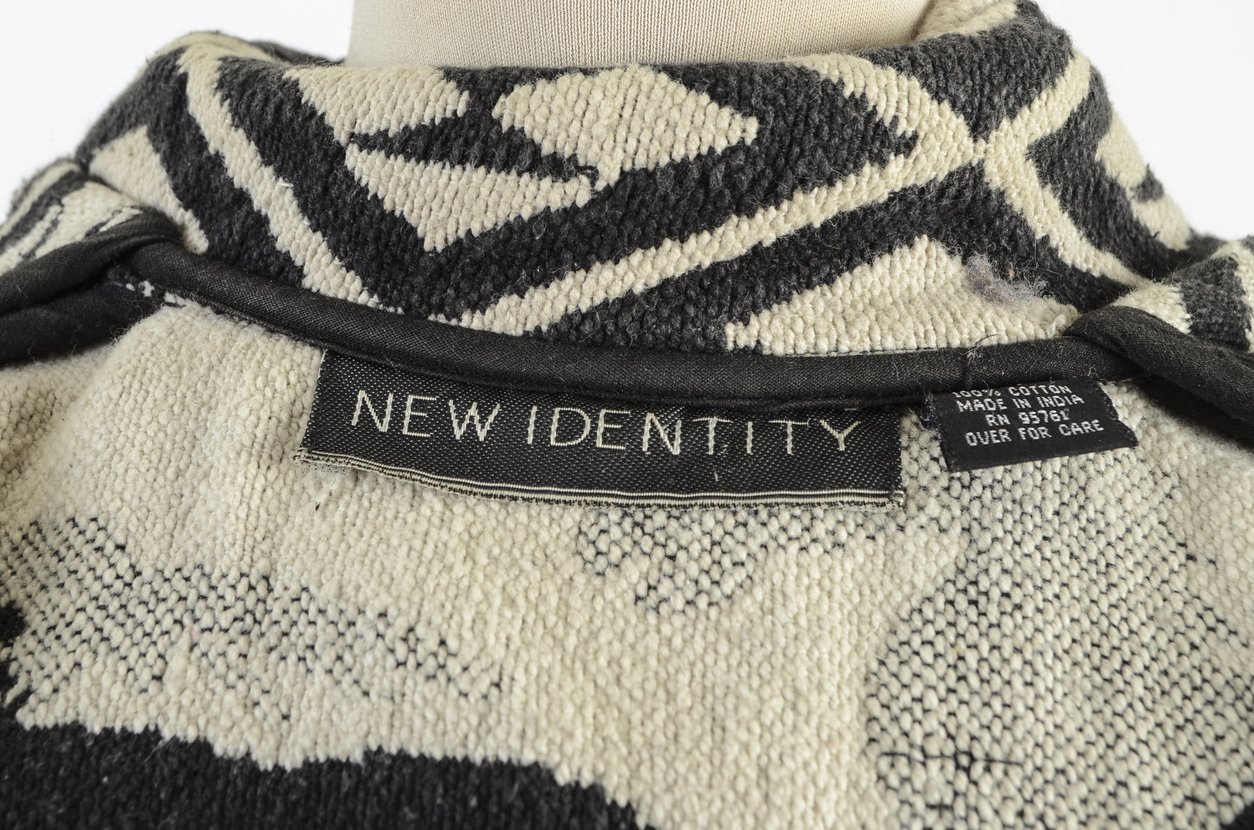 New Identity Woven Cotton Tapestry Jacket