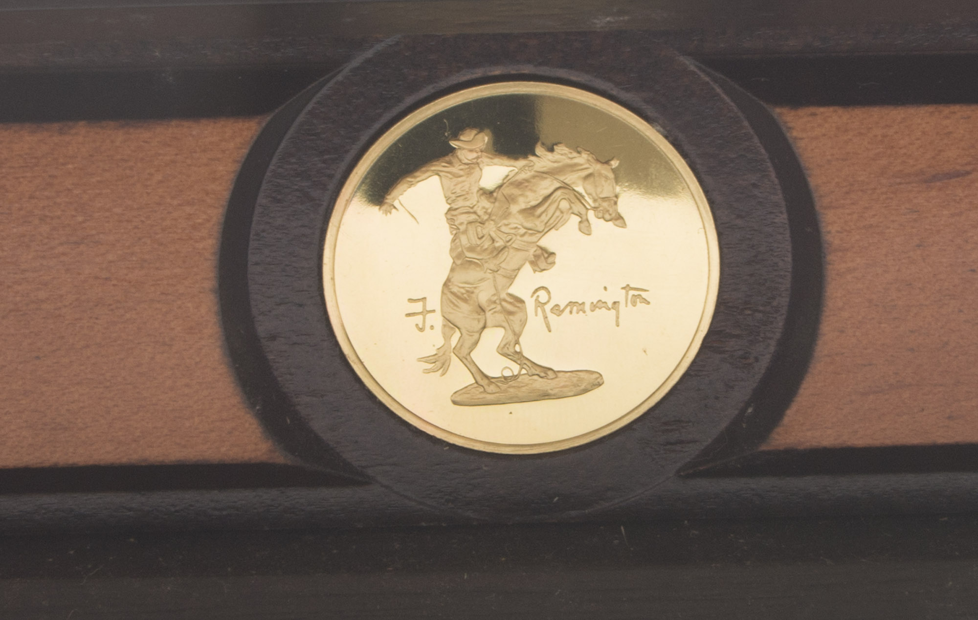 Frederic Remington Bronze Chess Set