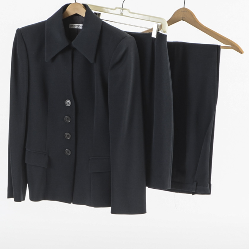 Armani Suit with Skirt and Pants