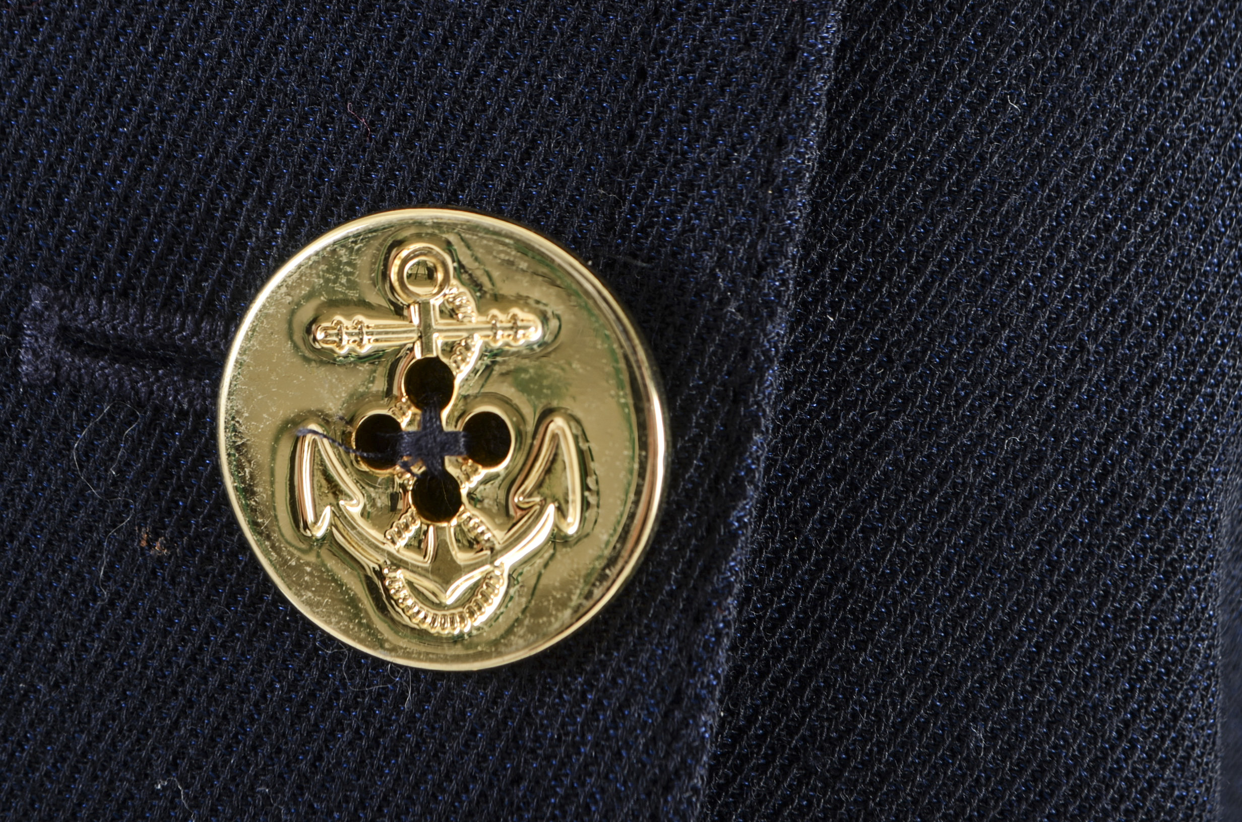 Women's Ralph Lauren Navy Worsted Wool Suit