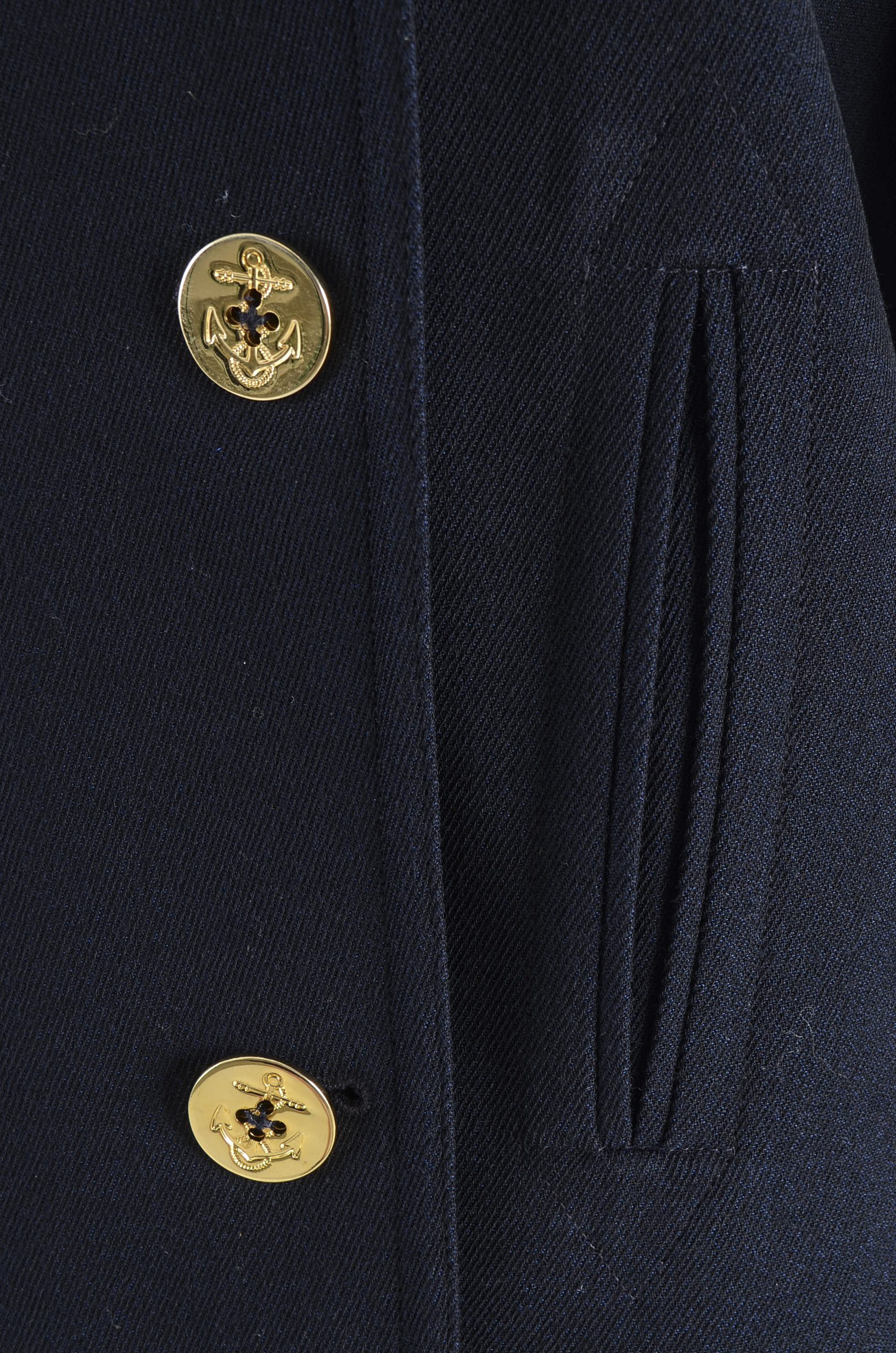 Women's Ralph Lauren Navy Worsted Wool Suit