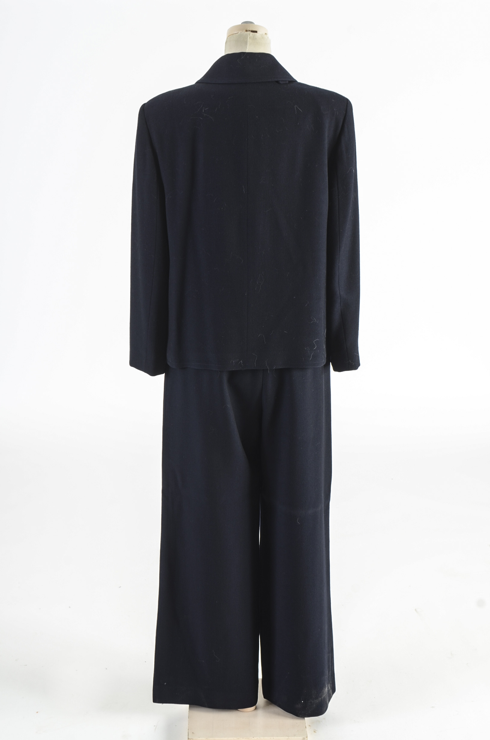 Women's Ralph Lauren Navy Worsted Wool Suit