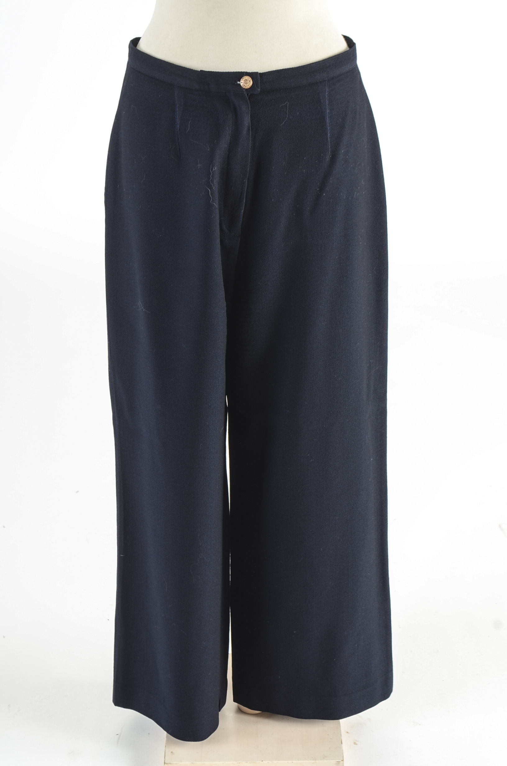 Women's Ralph Lauren Navy Worsted Wool Suit