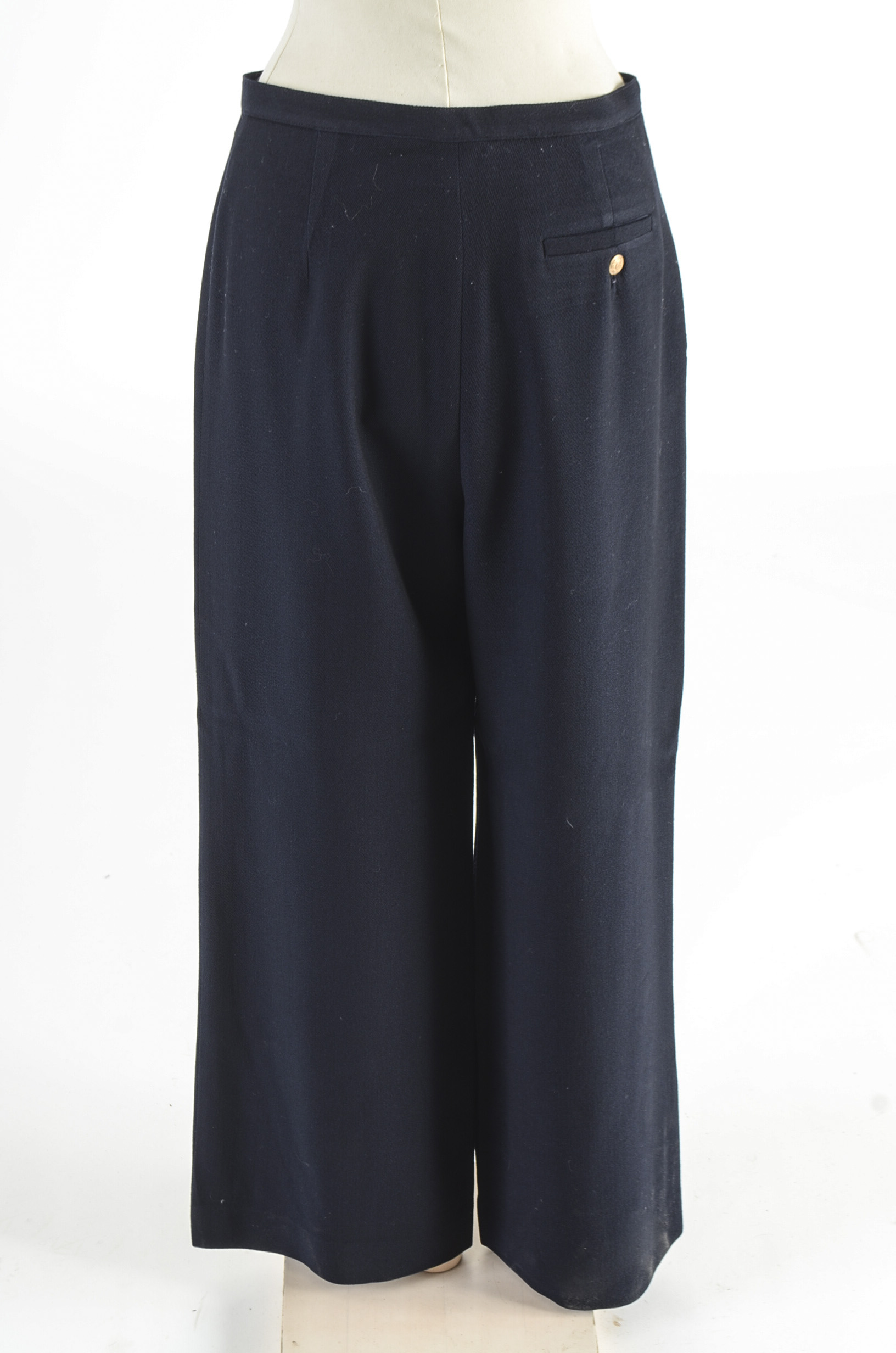 Women's Ralph Lauren Navy Worsted Wool Suit