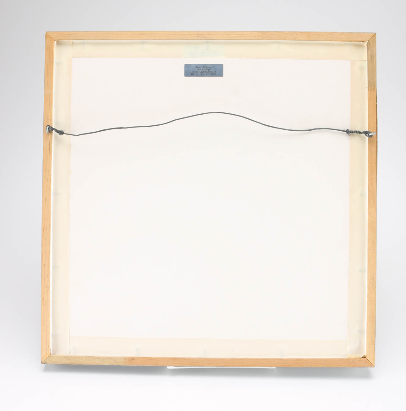 Robert Clibbon Signed Limited Edition Aquatint "Lily Pond"