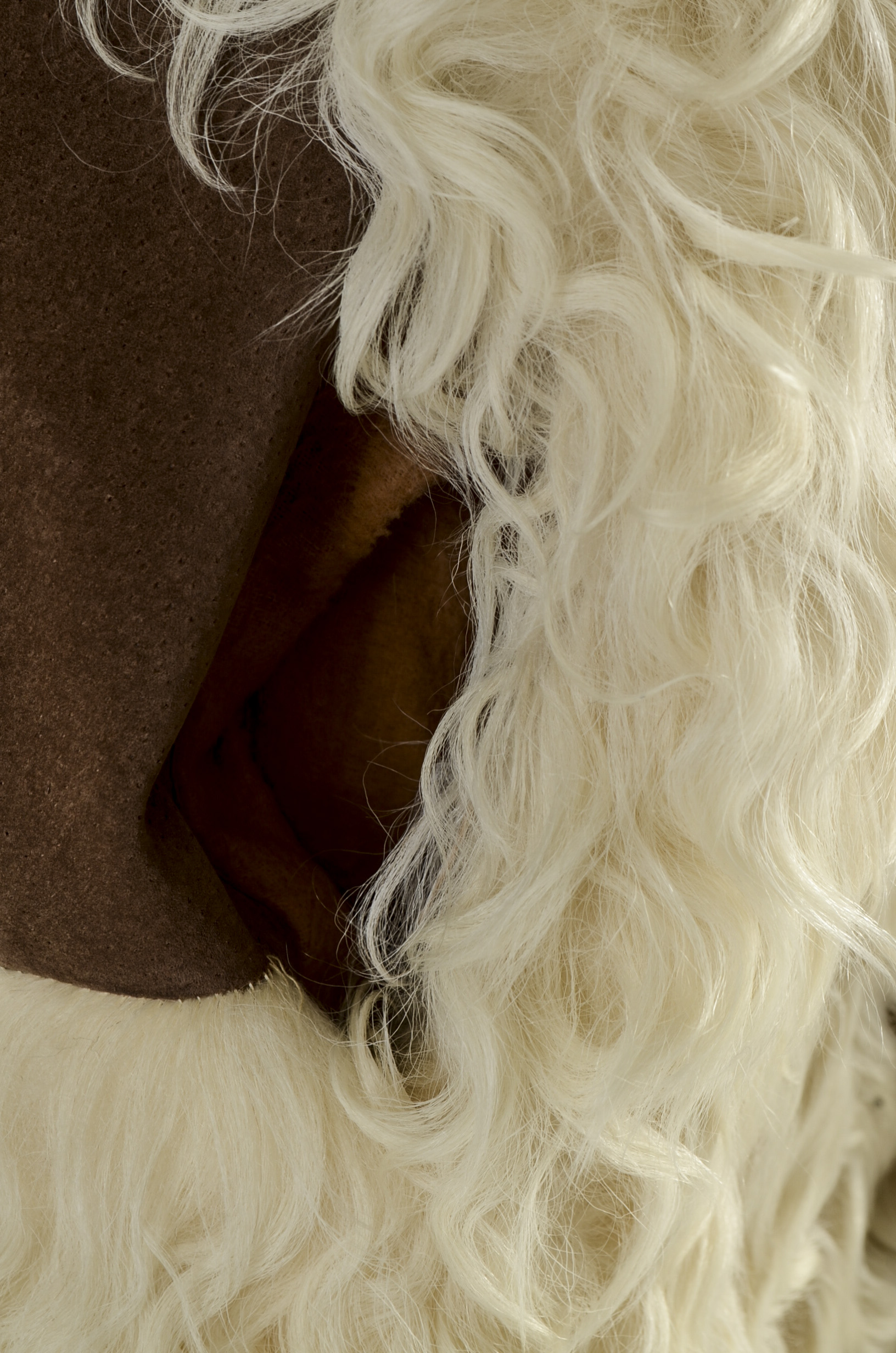 1970s Vintage Curly Lamb Fur Coat