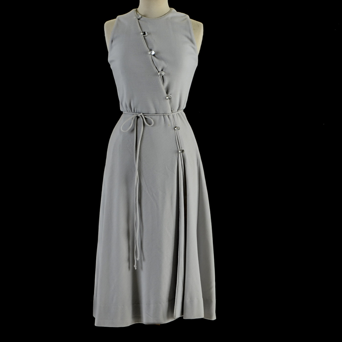 1970s Vintage Donald Brooks Wrap Dress