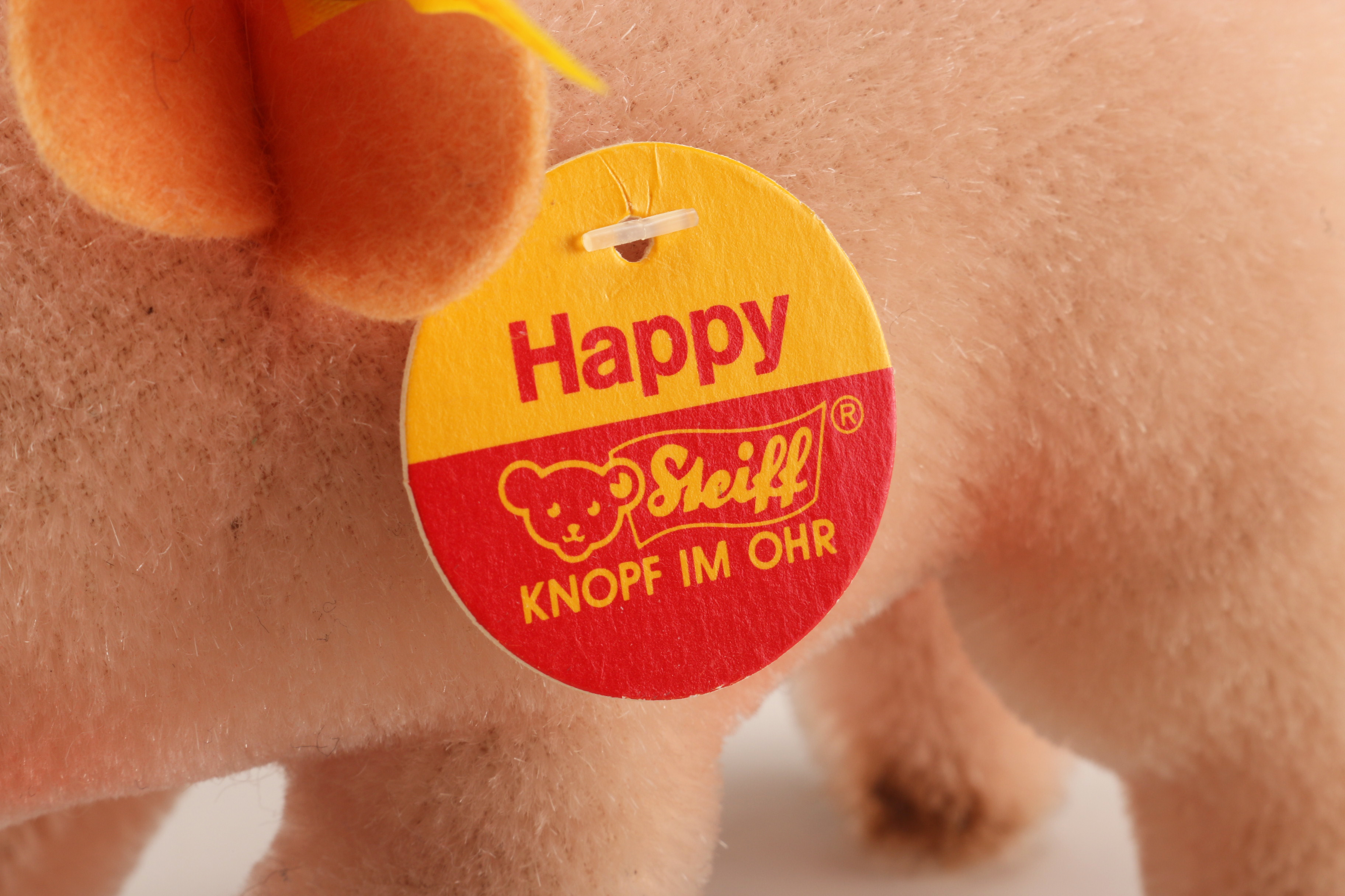 Vintage Pig Collection Featuring Steiff Stuffed Pig