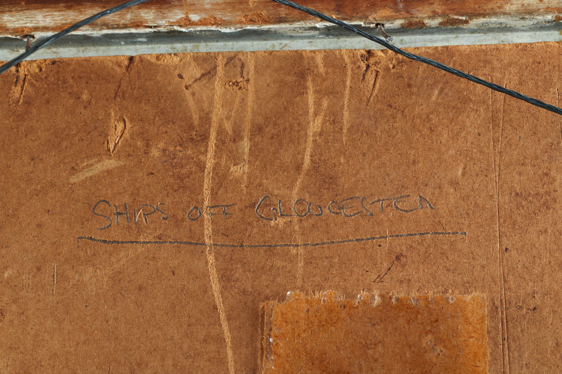 Ships of Gloucester Oil Painting