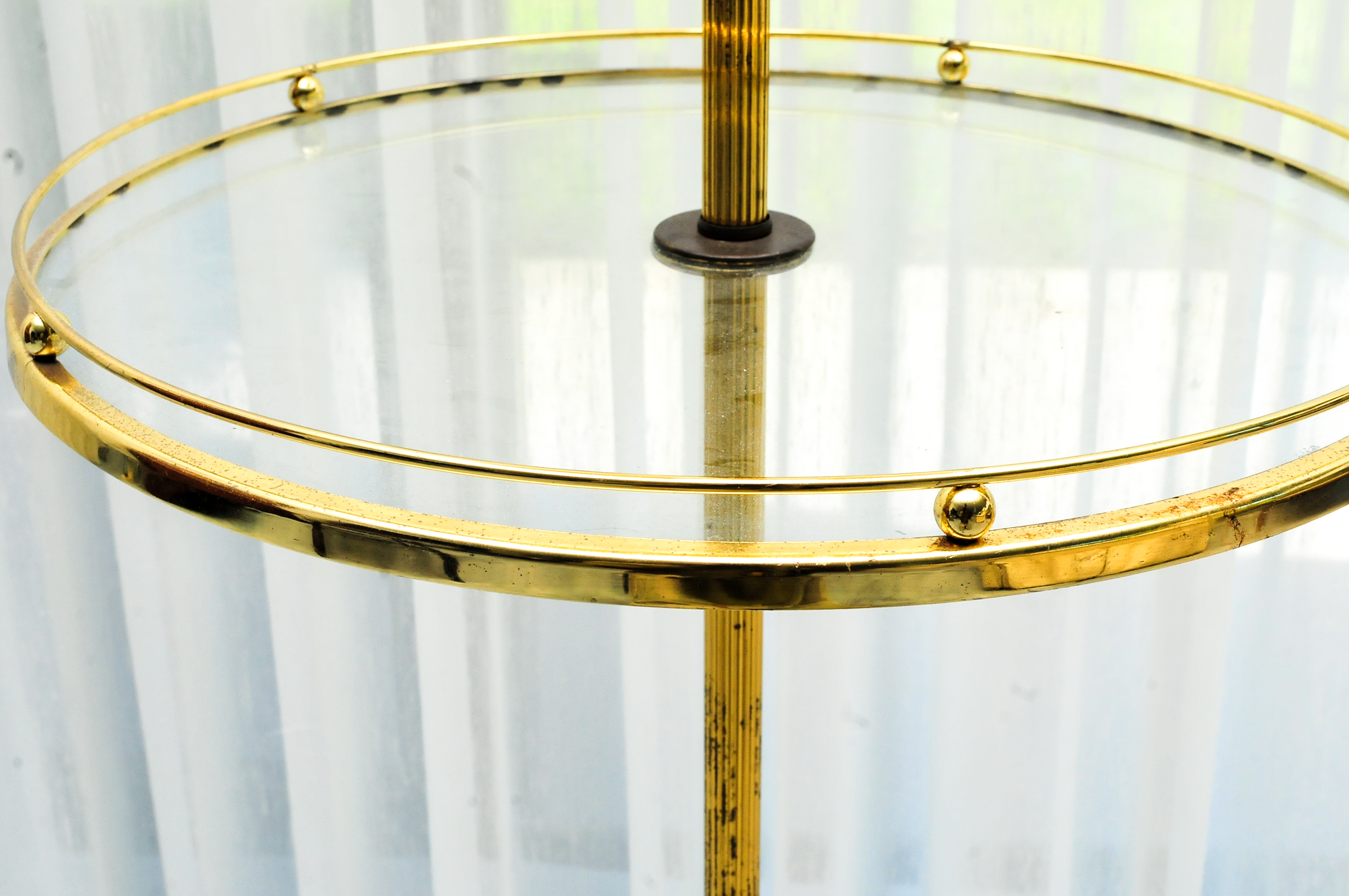 Antique Spindleback Chair with Floorlamp