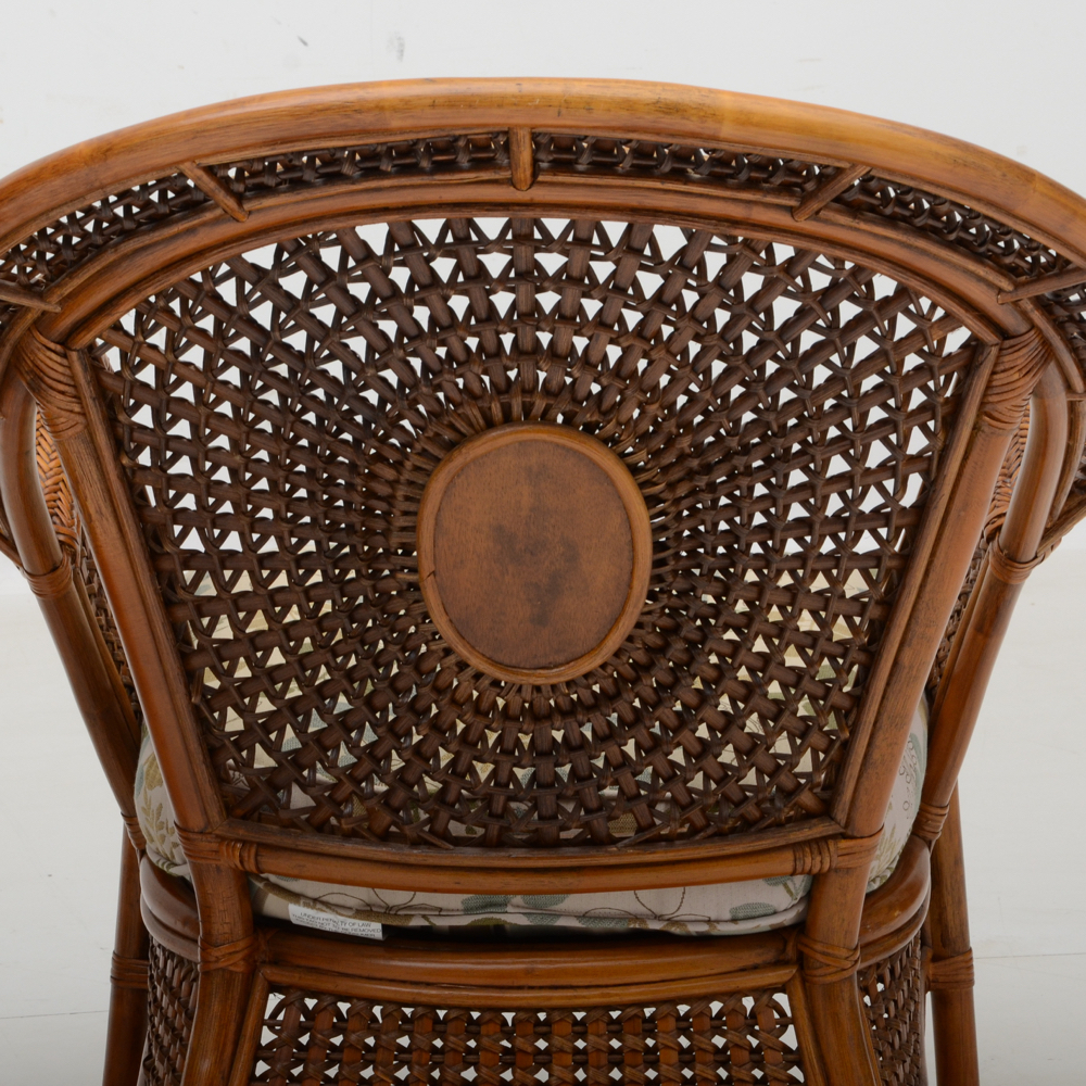 Two Pier One "Azteca" Armchairs