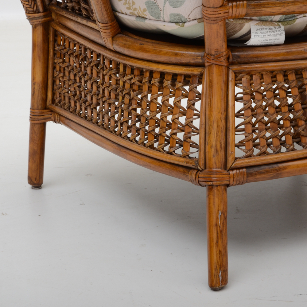 Two Pier One "Azteca" Armchairs