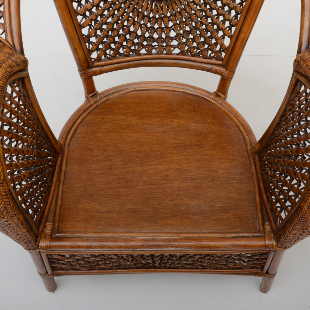 Two Pier One "Azteca" Armchairs