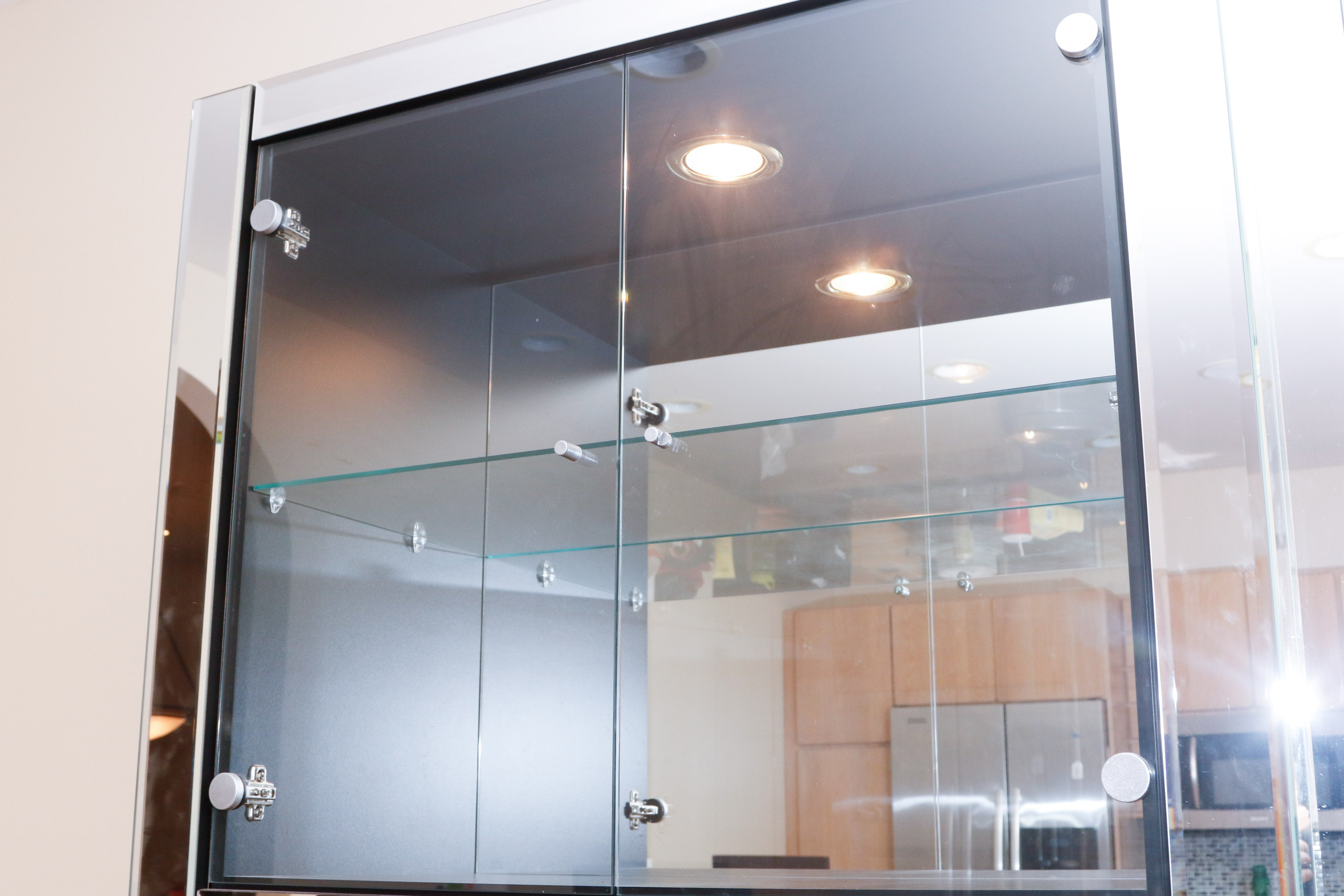 Mirrored Bar Cabinet