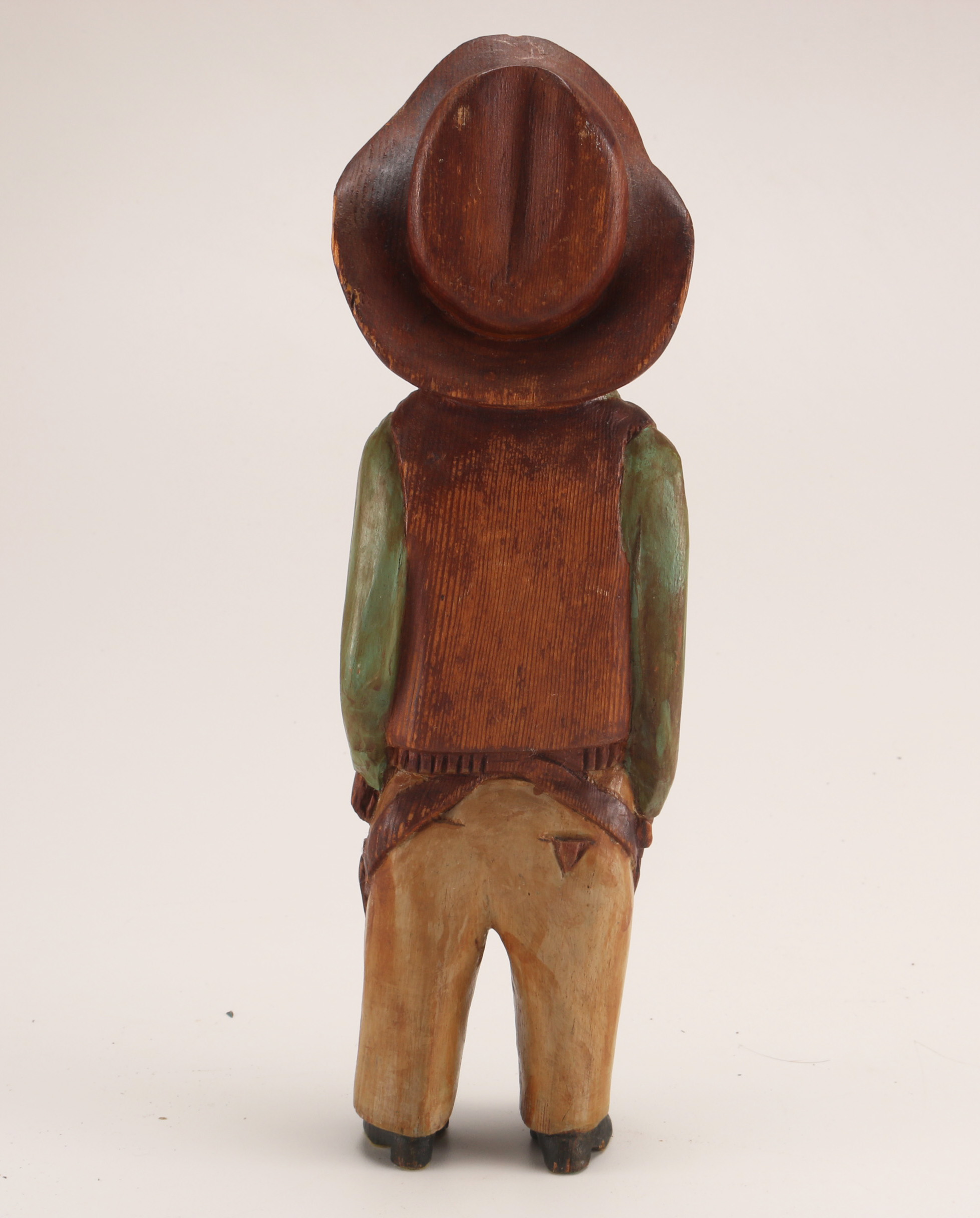 Handcrafted Cowboys and Dog Figurines