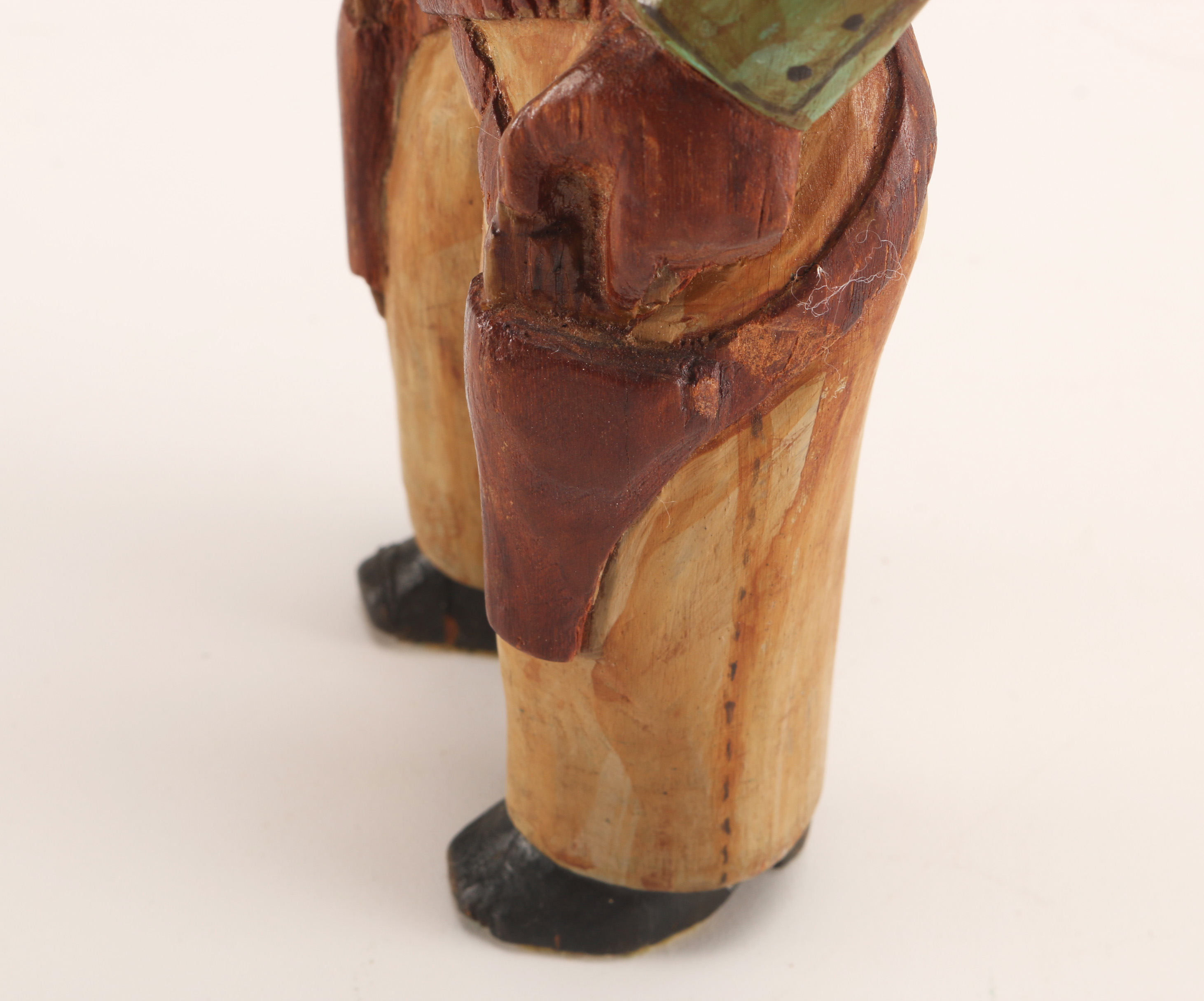 Handcrafted Cowboys and Dog Figurines