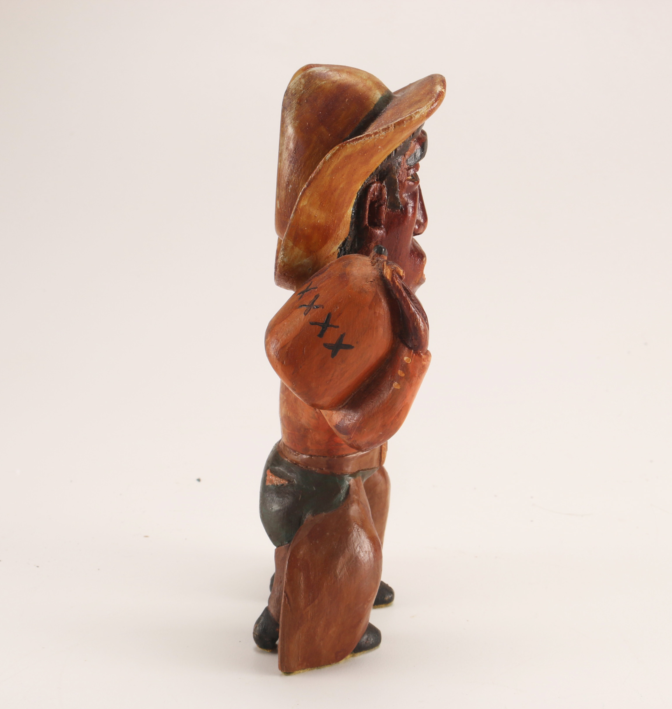 Handcrafted Cowboys and Dog Figurines