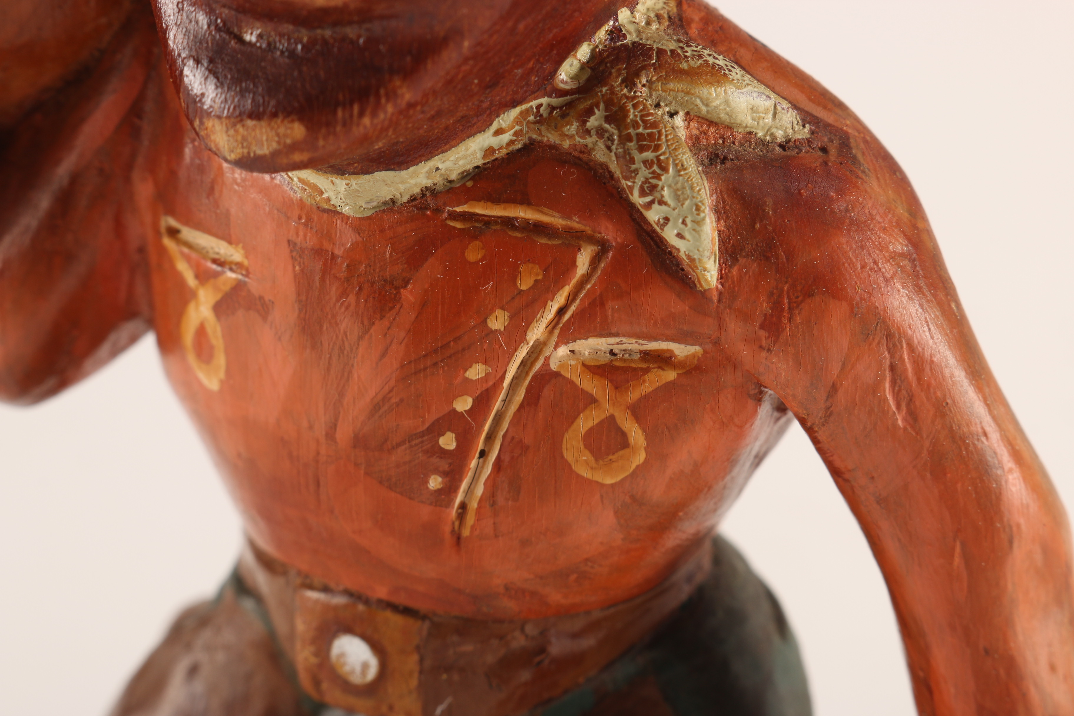 Handcrafted Cowboys and Dog Figurines