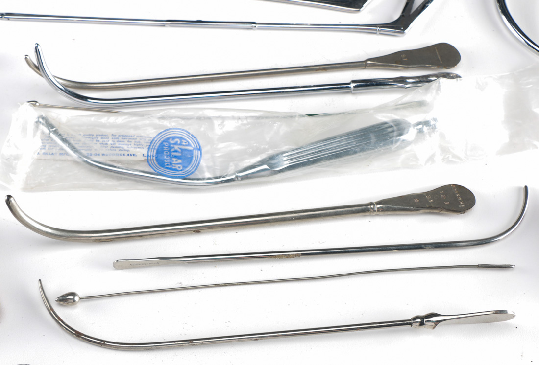 Black Leather Doctor Bag with Supplies