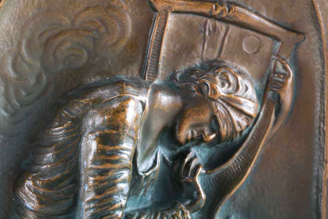 Two Sets of Metal Bookends