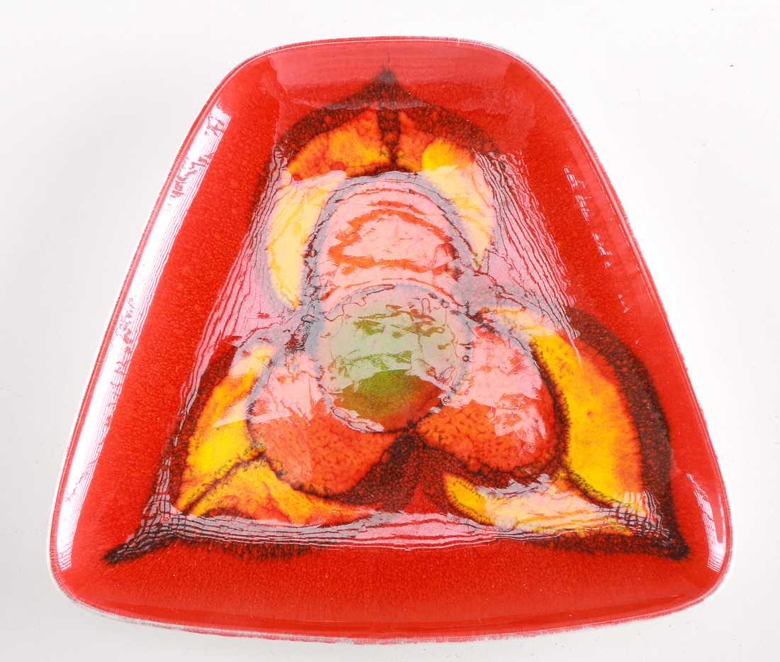 Red and Orange Dishware