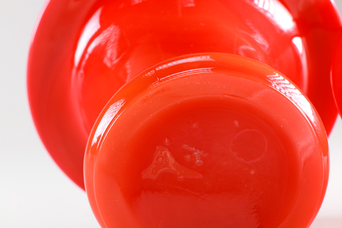 Red and Orange Dishware