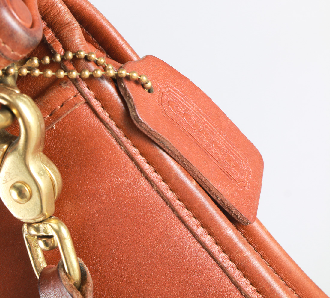 Tan Leather Coach Willis Shoulder Bag