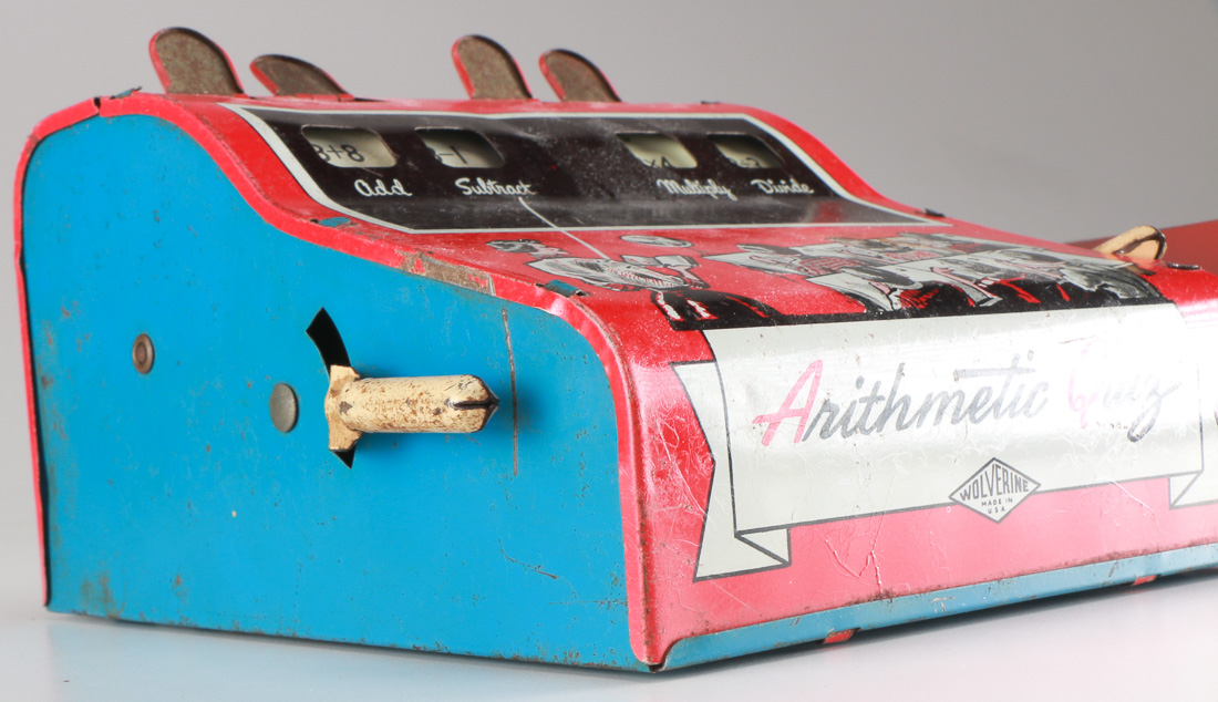 Vintage Metal Arithmetic Quiz & Bank