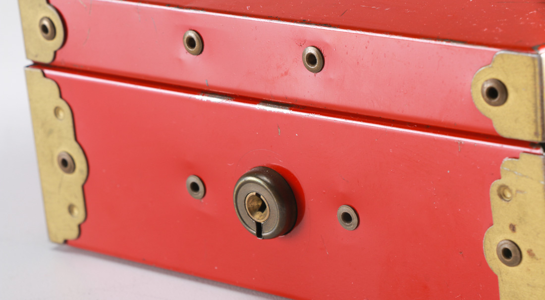 Vintage Metal Arithmetic Quiz & Bank