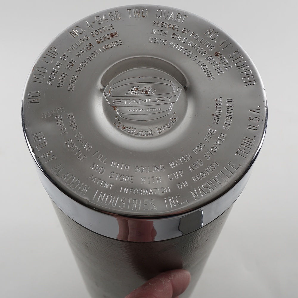 Vintage American-Made Stanley Two Quart Vacuum Bottle