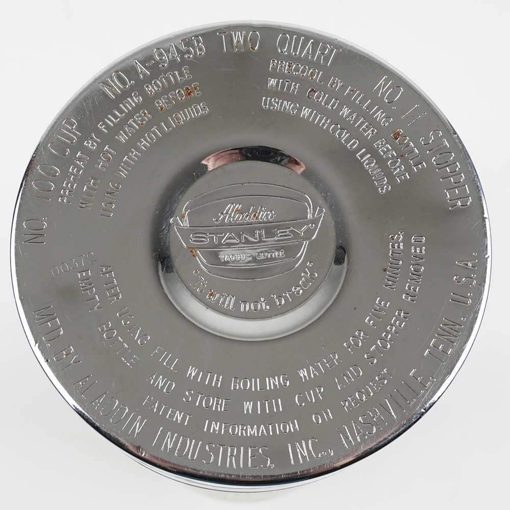 Vintage American-Made Stanley Two Quart Vacuum Bottle