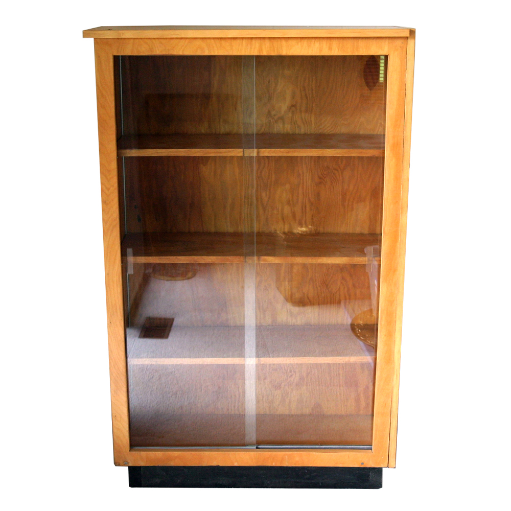 Handmade Glass Front Cabinet