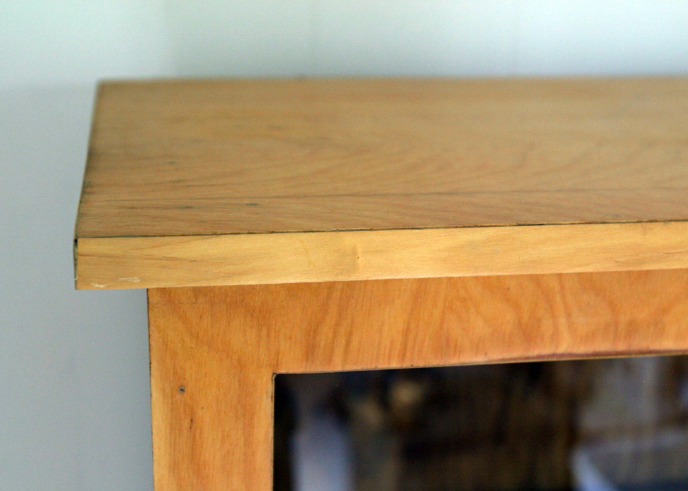 Handmade Glass Front Cabinet