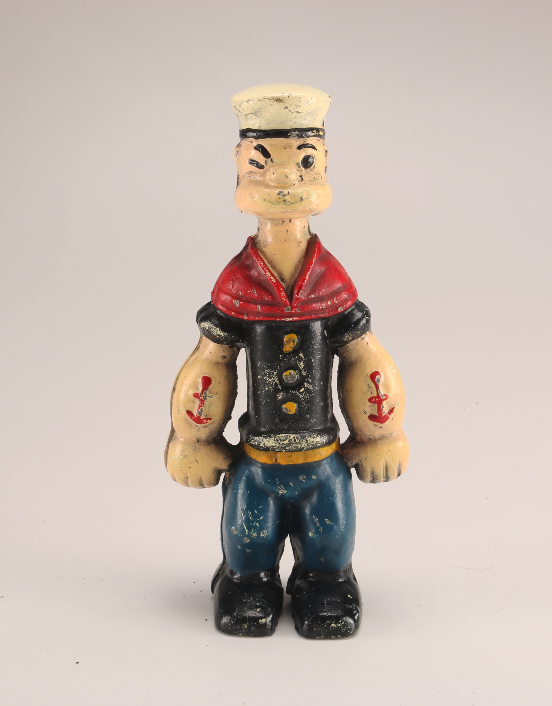 Popeye and Olive Oil Cast Iron Still Banks