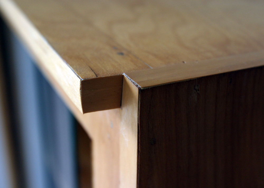 Handmade Glass Front Cabinet