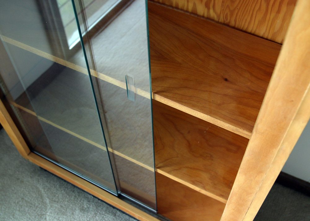 Handmade Glass Front Cabinet