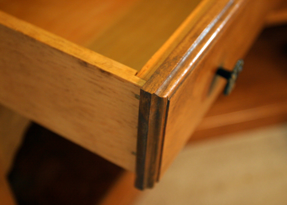 Vintage Ivan Emerick Solid Wood Corner Cabinet