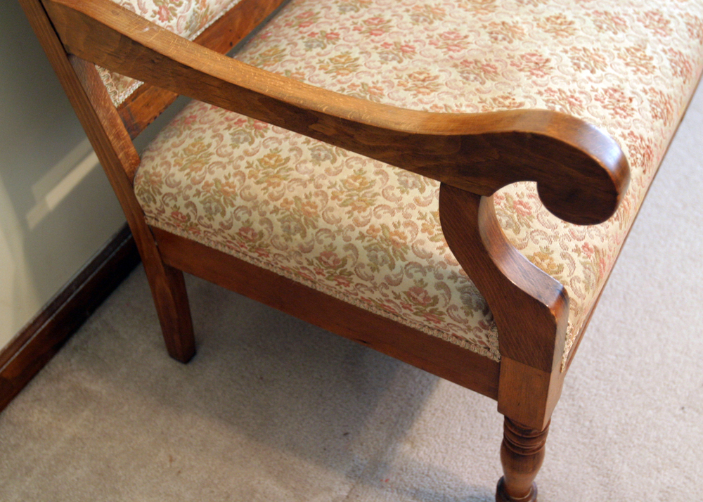 Eastlake Victorian Parlor Settee