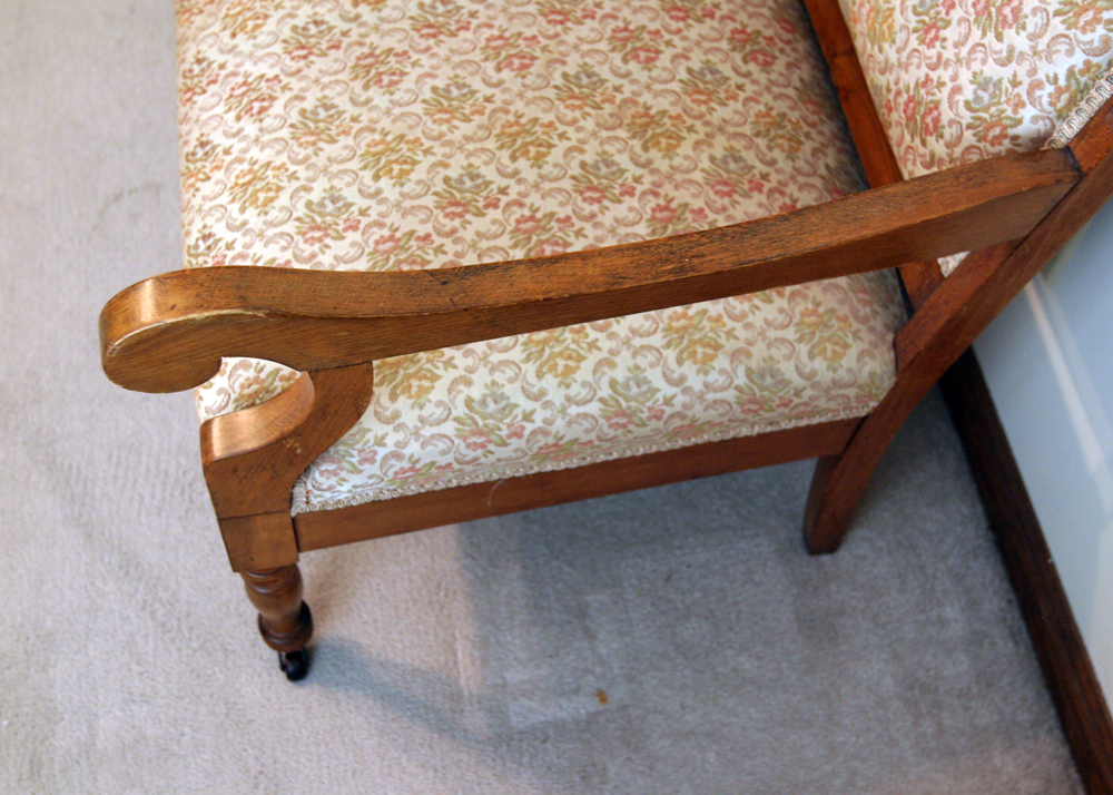 Eastlake Victorian Parlor Settee